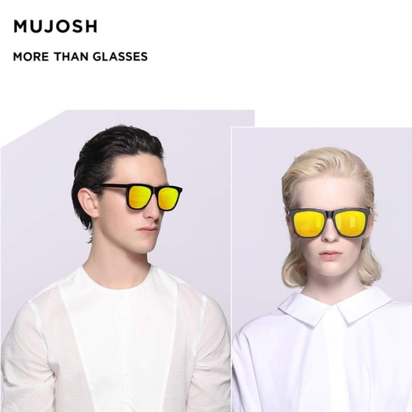 MUJOSH Polarized Sunglasses for Men UV Protection Mirrored Driving Black⭐️⭐️⭐️⭐️ - Picture 5 of 17
